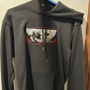 Tokyo goul embroidered hoodie